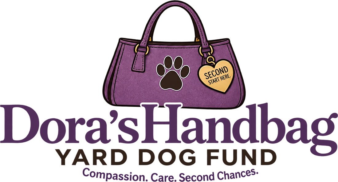 Dora's Handbag — Yard Dog Fund. Compassion. Care. Second chances.